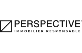 Logo perspective immobilier